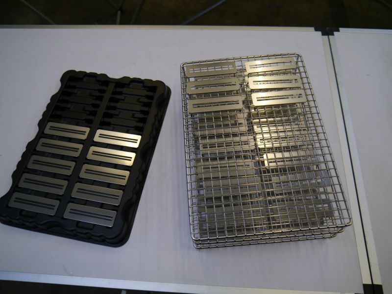 Batch Cleaning of Stamped Stainless Steel Parts