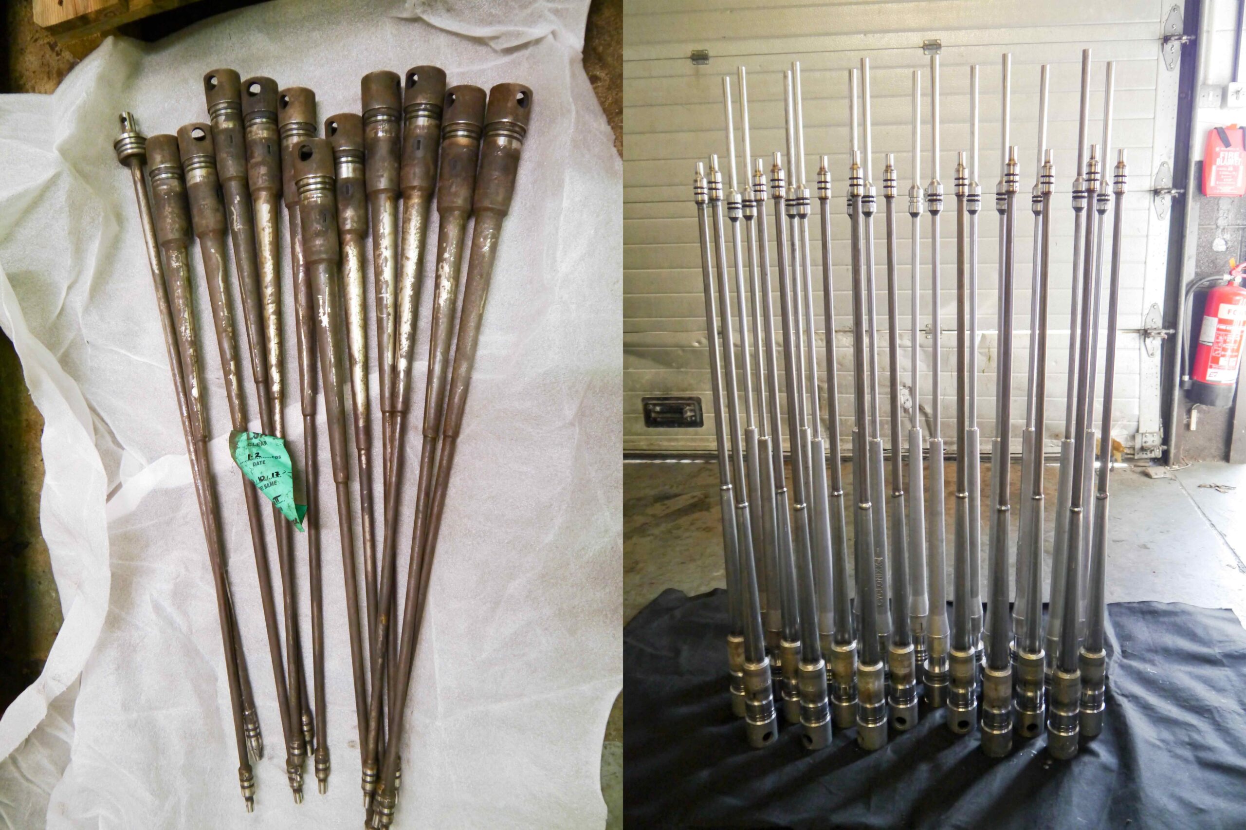 Ultrasonic cleaning 500 hydrocyclones from an offshore platform in the Norwegian North Sea