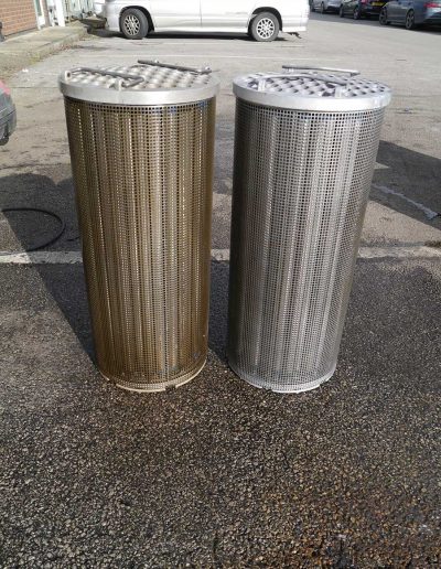 Oil Candle Filters Ultrasonic Cleaning