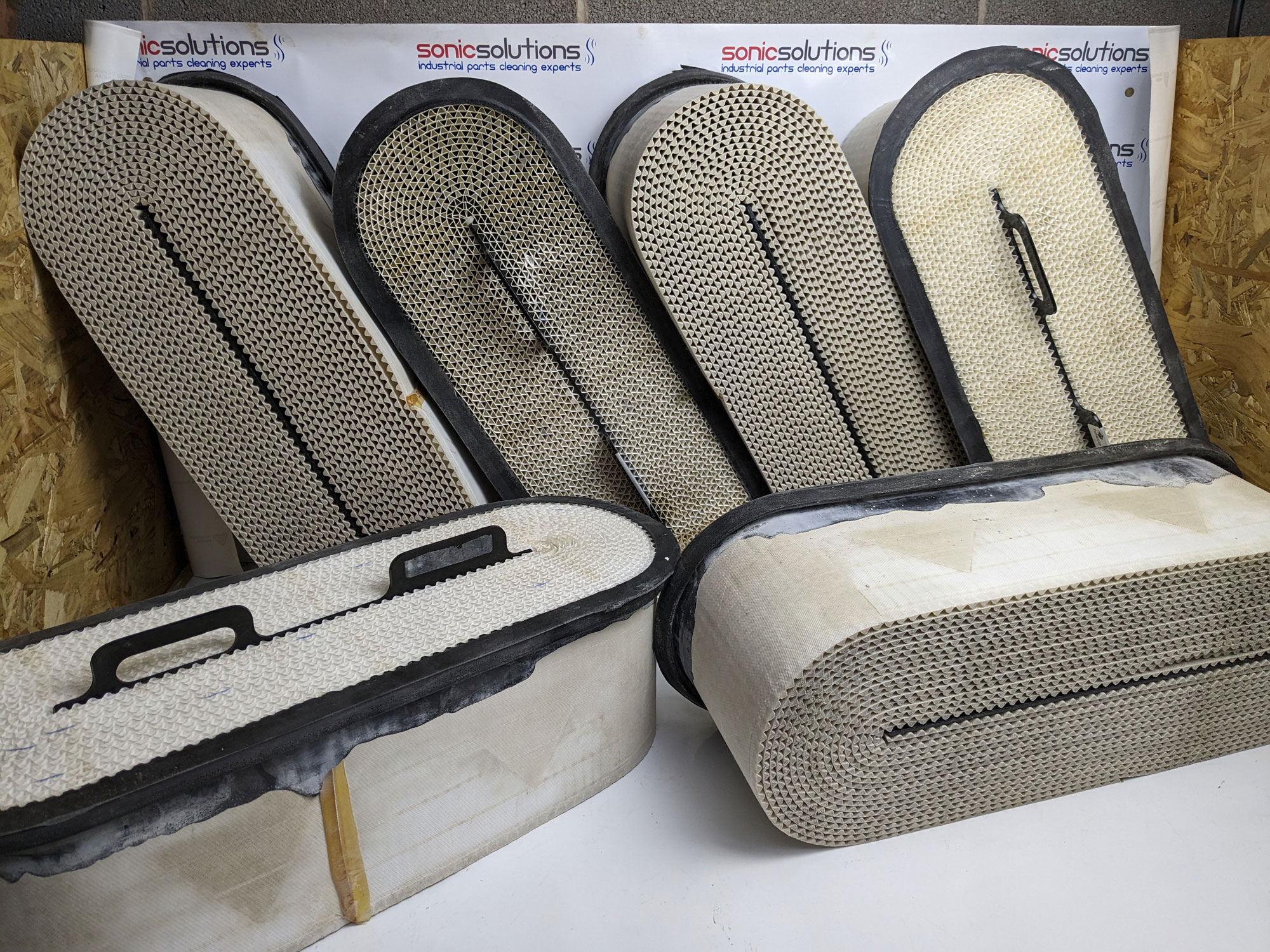 Deep Cleaning of 147 Leather Dust Filters