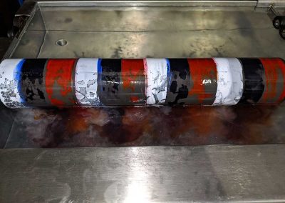 UV ink trial anilox roller ultrasonic cleaning
