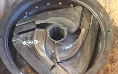 Specialist Cleaning of a  Plastic Filtration Set’s Blade Housing