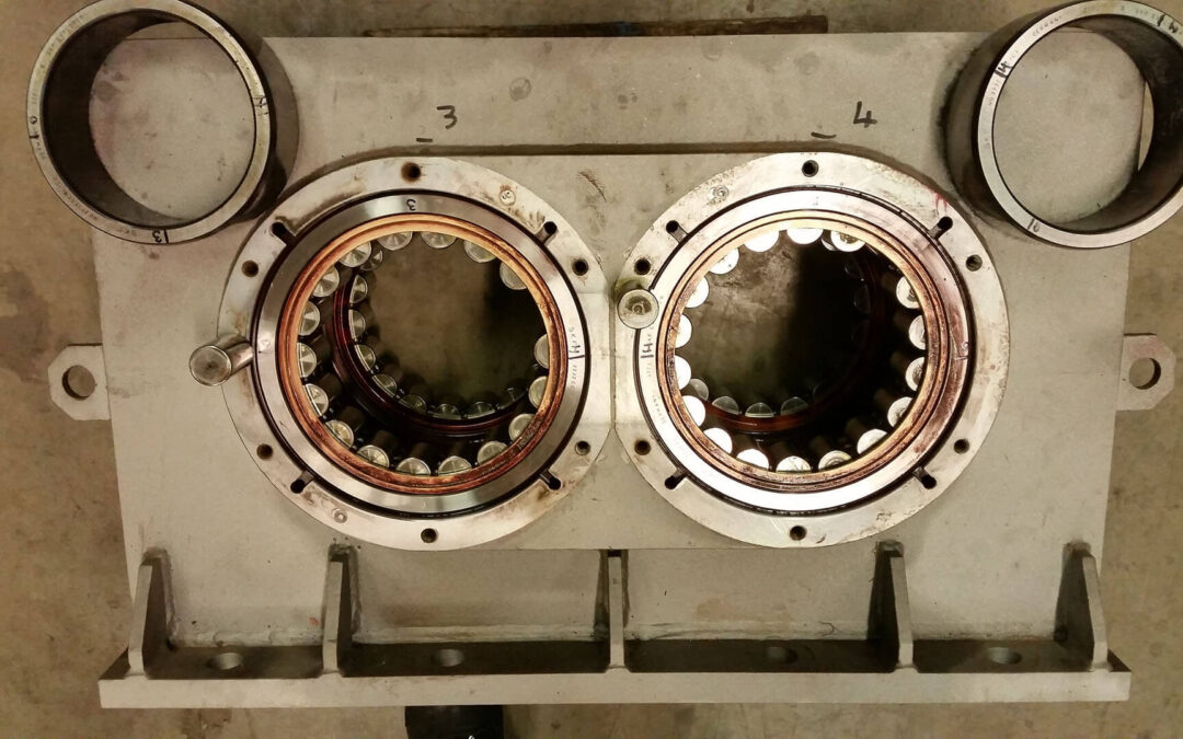 Exciter Gearbox Cleaned, Dried & Wrapped